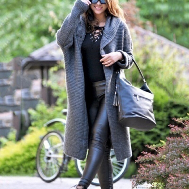 Levoire Cardigan à capuche | Magnifique cardigan au style! Gris