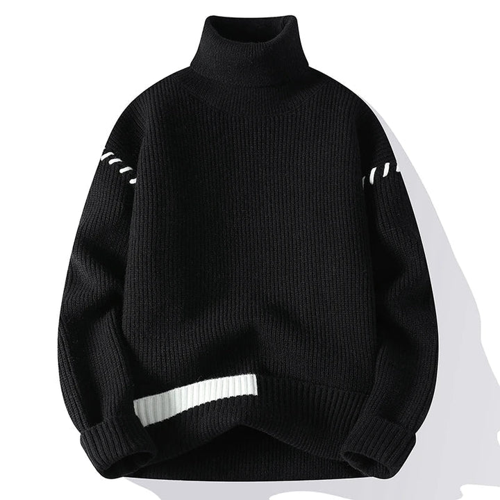 Levoire | Modèle en blouse à col rond à manches longues Noir