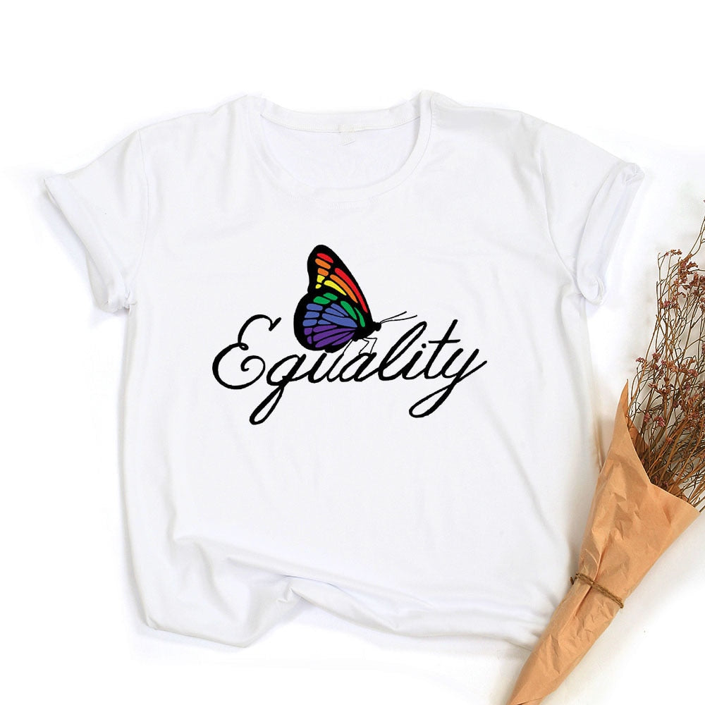 Levoire | Love Equality T-Shirt Graphique Arc-En-Ciel Lgbt Fierté Rétro Été Conception 16
