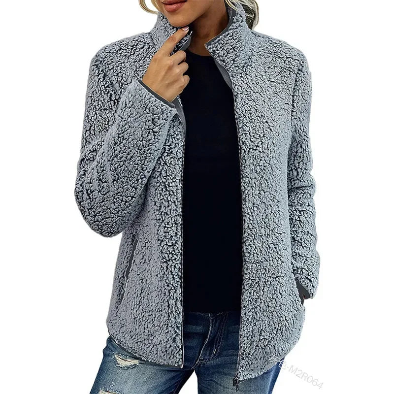 Levoire | Veste En Polaire Pour Femmes Gris