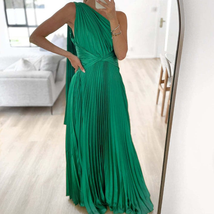 Levoire | Satinpuddings Plissé Lyskostakk Robes Longues