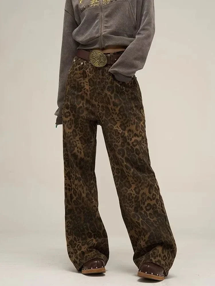 Levoire | Pantalon léopard Leopardi