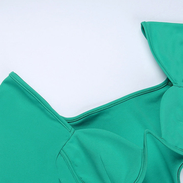 Levoire | Robe Mini Hult À Manches Longues Taille Chaîne