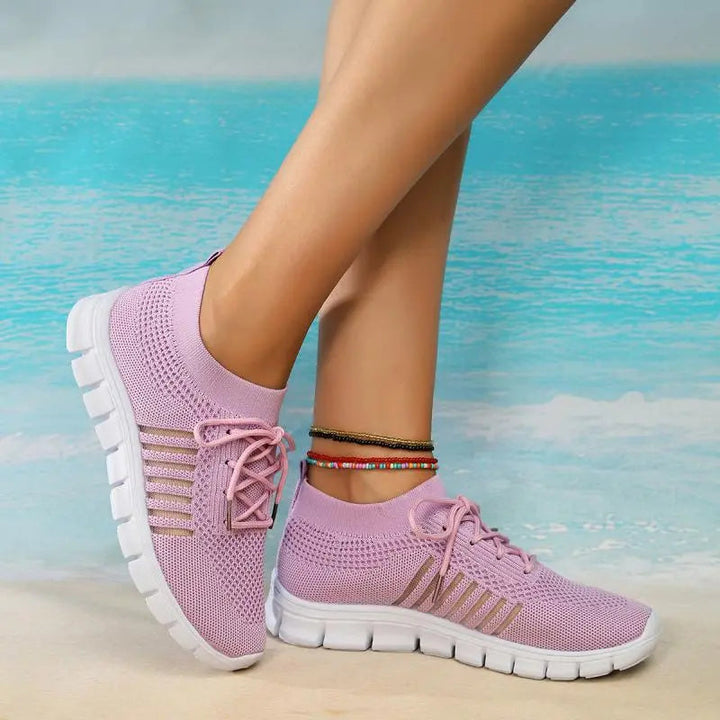 Levoire | Chaussures légères antidérapantes et respirantes en mesh Violet clair