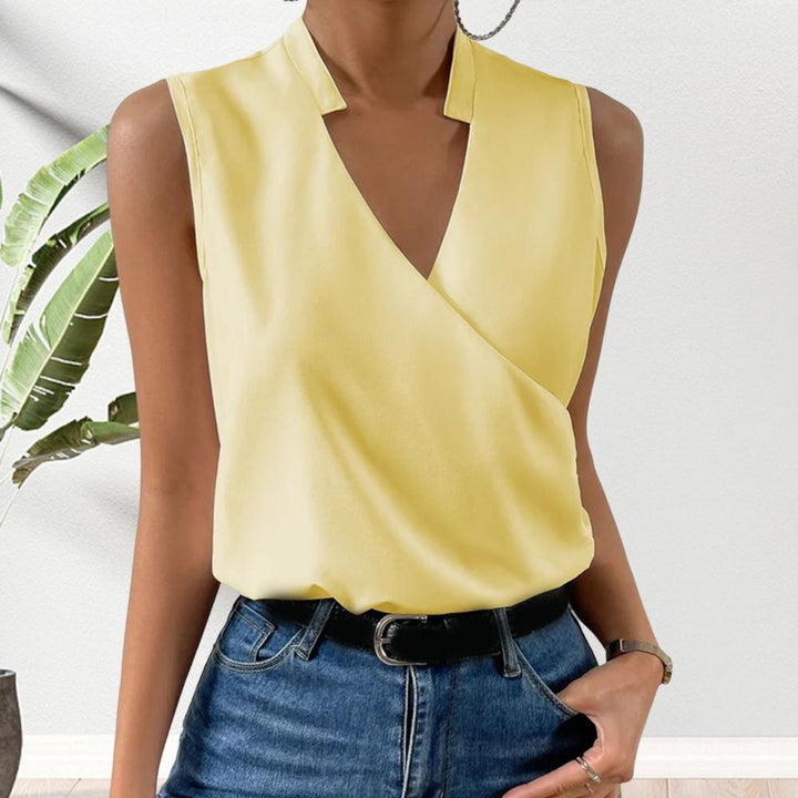 Levoire | Blouse D'Été Tendance Jaune