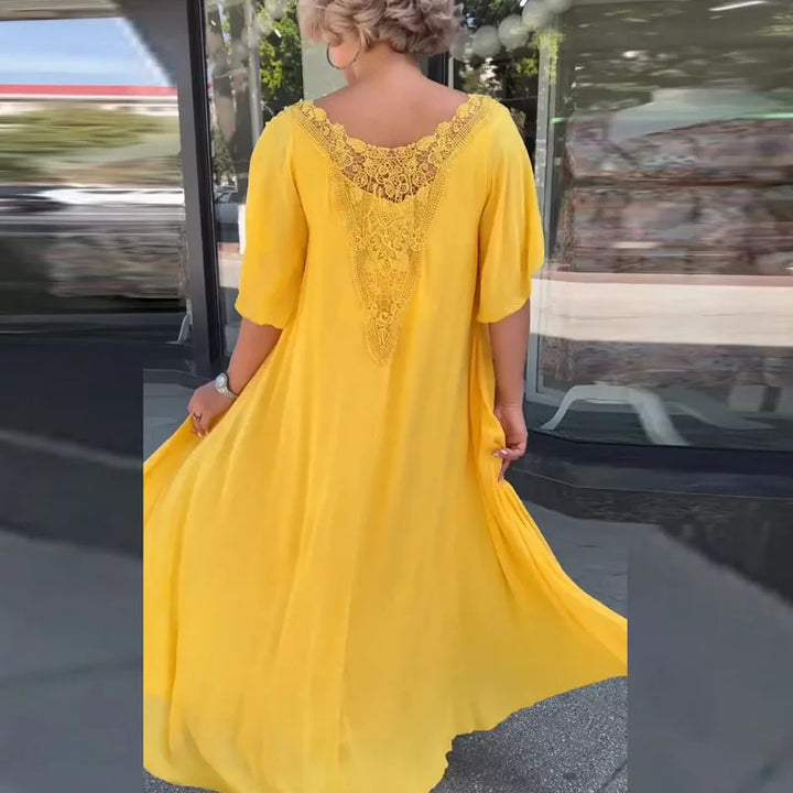 Levoire | Robe Coton Lin Coupe Fluide