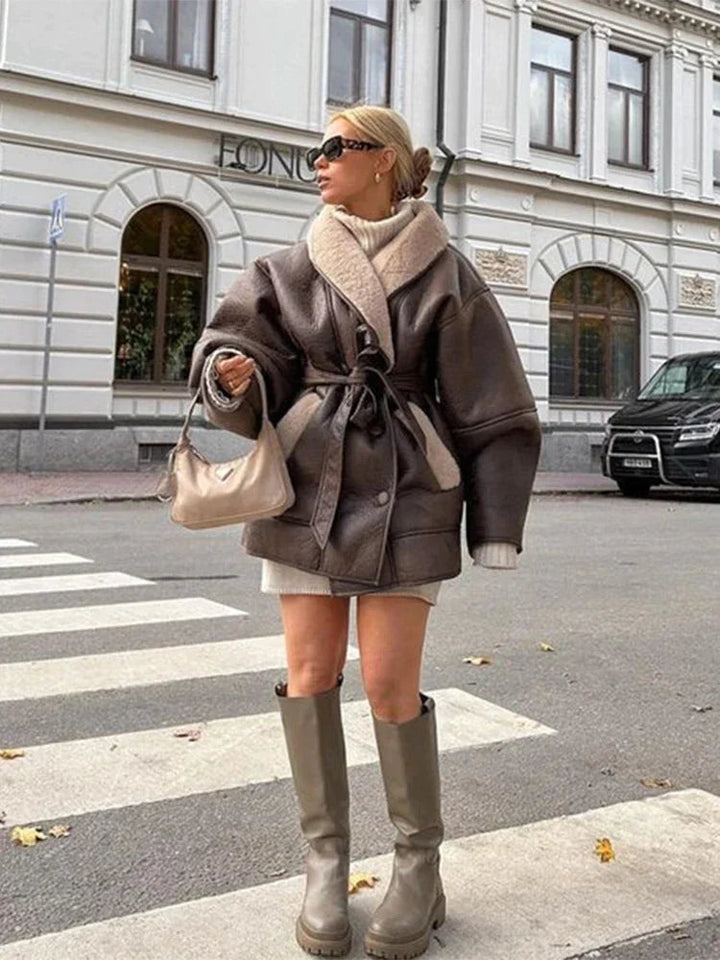 Levoire | Veste confortable et élégante avec ceinture réglable