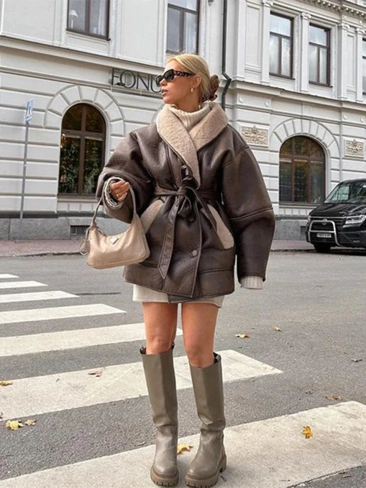 Levoire | Veste Confortable Et Élégante Avec Ceinture Ajustable
