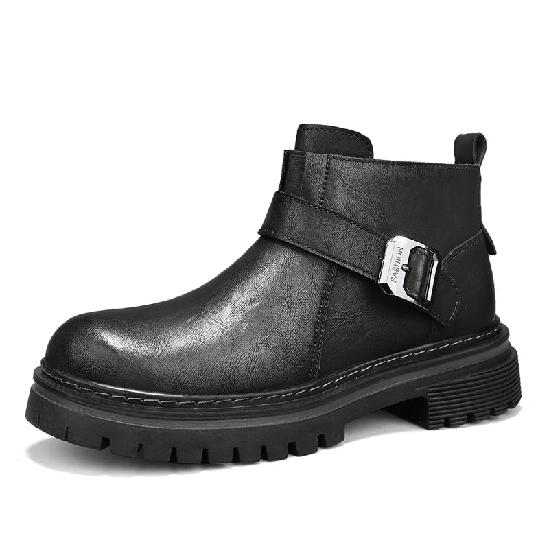 Levoire | Ceinture En Cuir Alessandro Noir