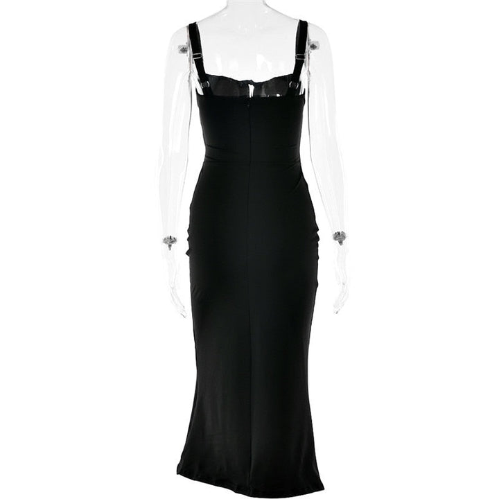 Levoire | Corset À Lacets Sans Bretelles Robe Midi