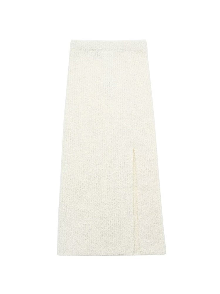 Levoire | Mon Synthétique Fourrure Topper & Robes Maxi Taille Haute Ensemble Robe