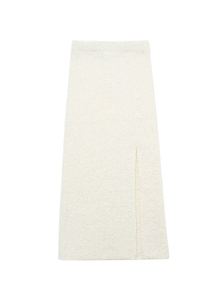 Levoire | Mon Synthétique Fourrure Topper & Robes Maxi Taille Haute Ensemble Robe