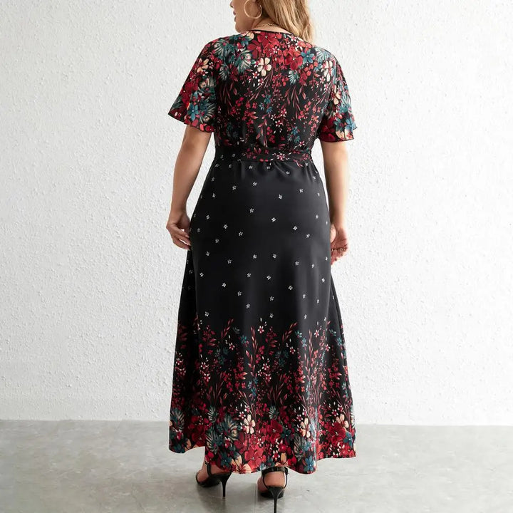 Levoire | Robe Maxi Fleurs Grande Taille