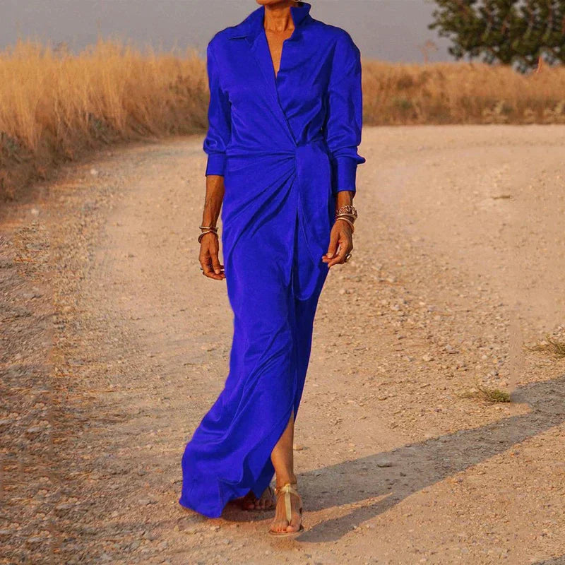 Levoire | Robe Smarte Au Design Intemporel Bleu