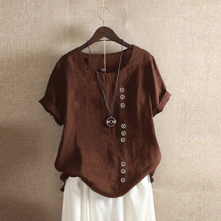 Levoire | Chemise En Lin À Manches Courtes