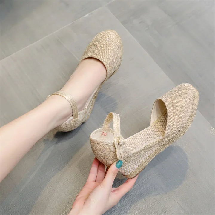 Levoire | Sandales À Talons Compensés Tendance Et Confortables Pour Femmes