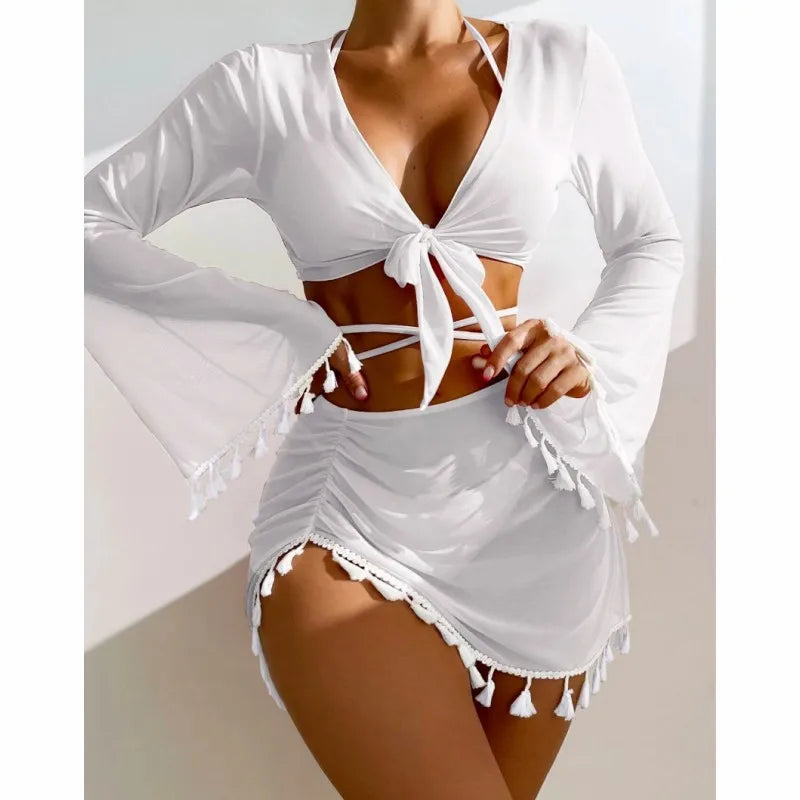 Levoire | Maillot Femme Plage Chic Blanc