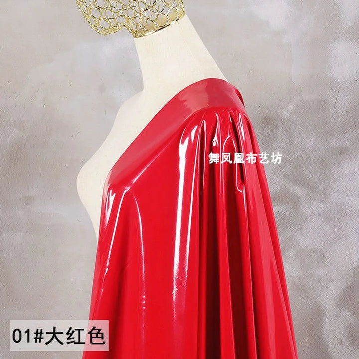 Levoire | Mini-Robe En Similicuir Grande Taille Rouge