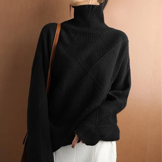 Levoire | Polo Argyle Noir