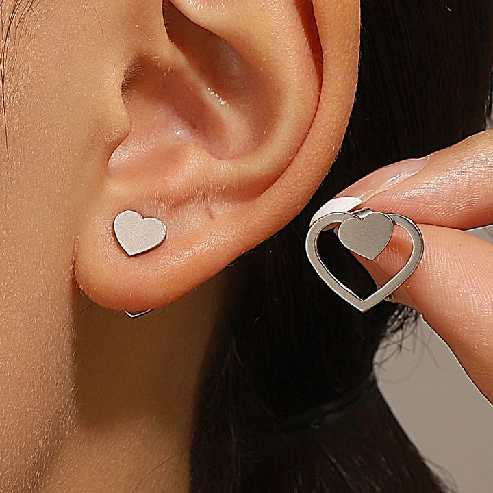 Levoire | Boucles Géométriques Acier Inoxydable 2049