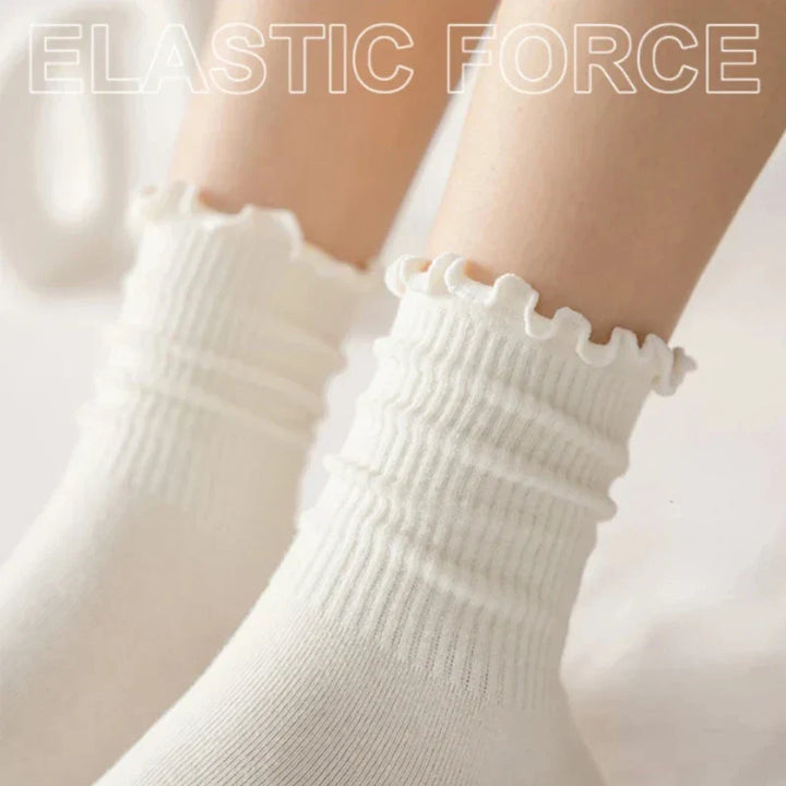 Levoire | De 5 Chaussettes Volantées Femme Confort Et Respirabilité