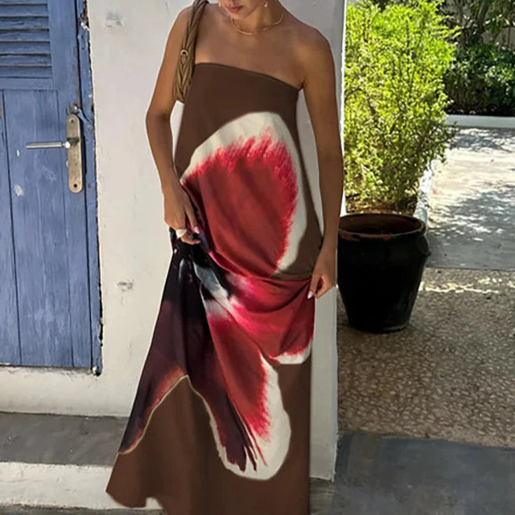 Levoire | Robe De Plage Sans Bretelles 1