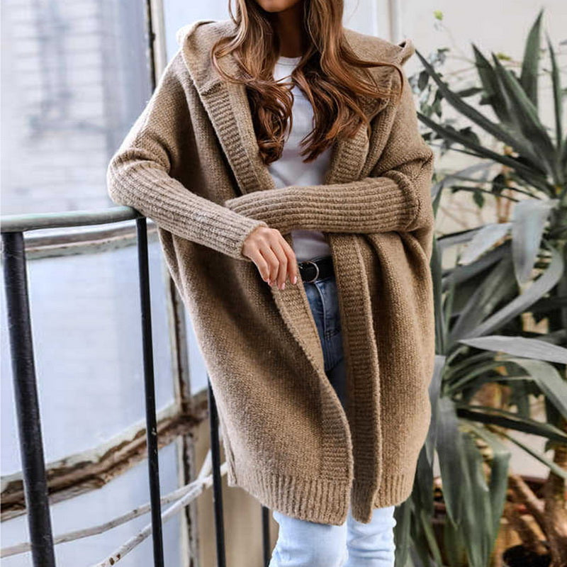 Levoire | Pull À Cardigan Confortable Et Chaud En Grande Taille Pour L'Automne Braun