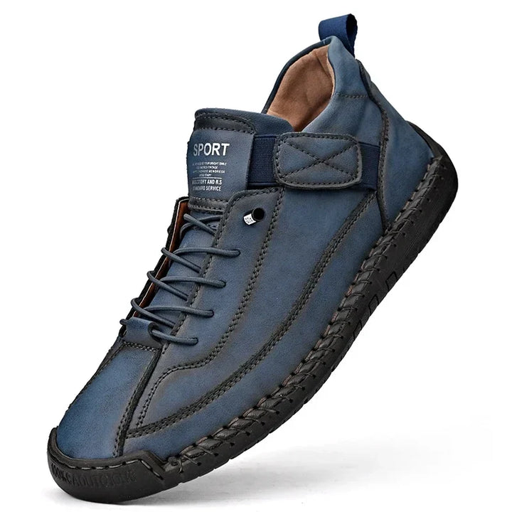 Levoire | Pantoufles De Grenouille Durables Chaussures De Cheville Faites À La Main Bleu