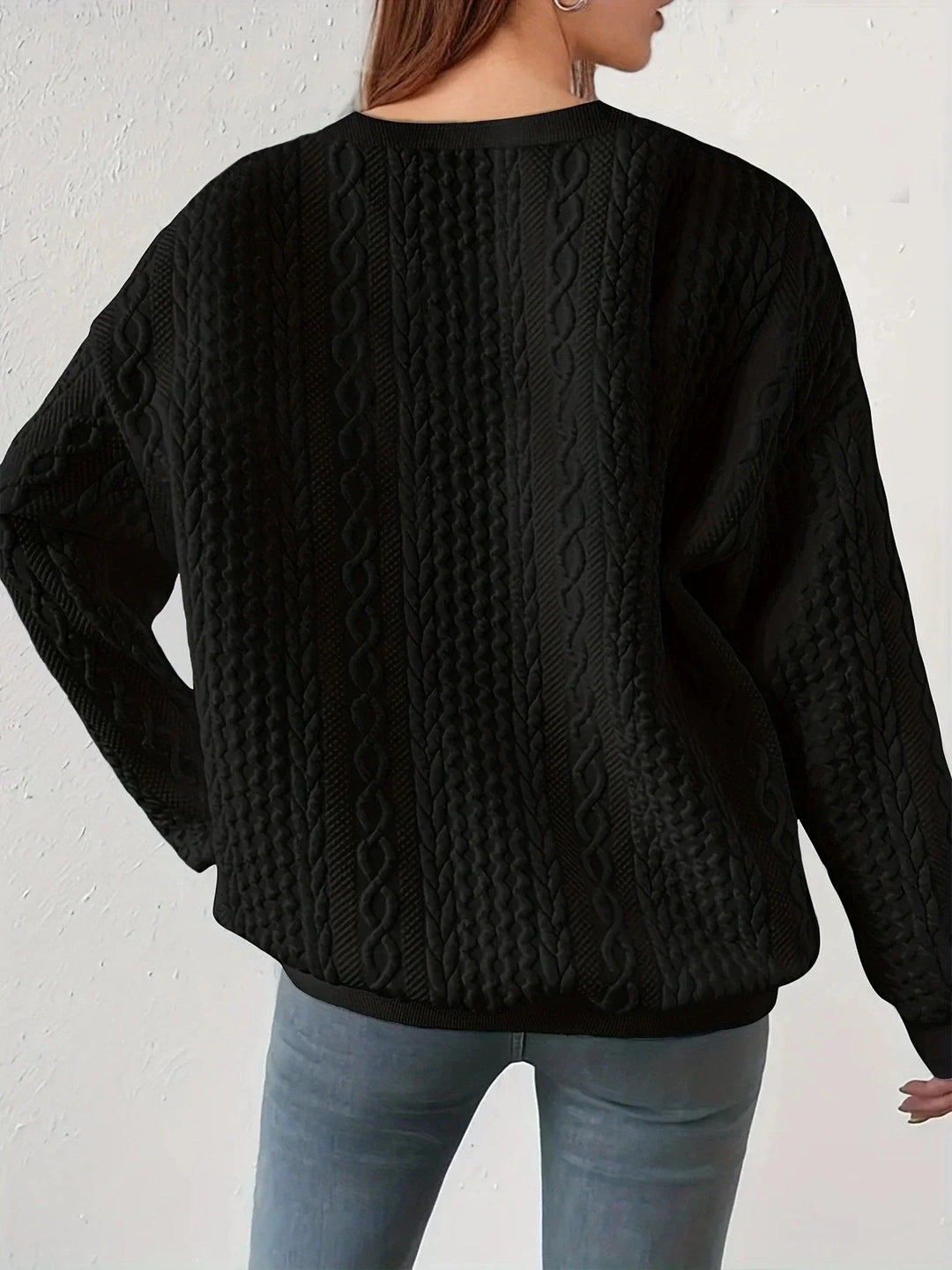 Levoire | Col Rond Sweatshirt À Manches Longues