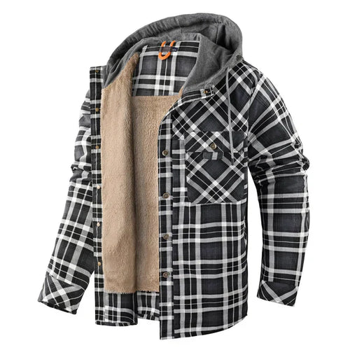 Levoire | Veste À Carreaux Chaude