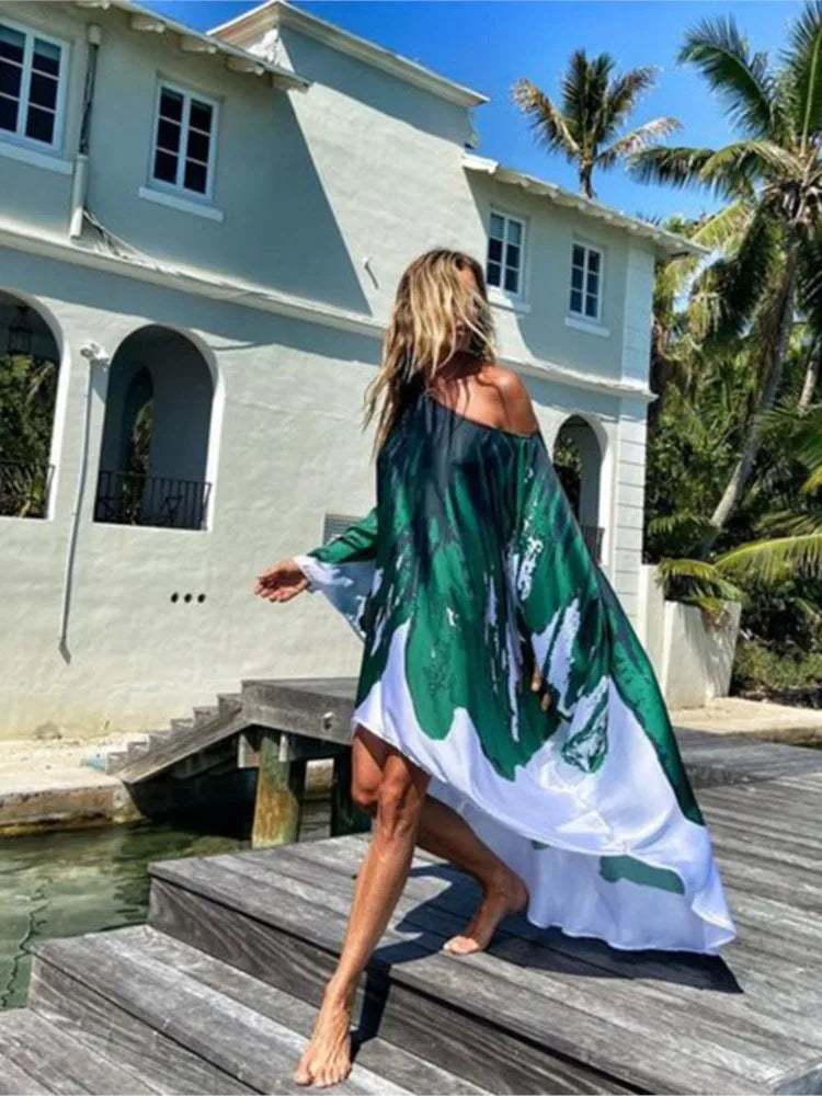 Levoire | Asymmetrische Lange Zomerjurk