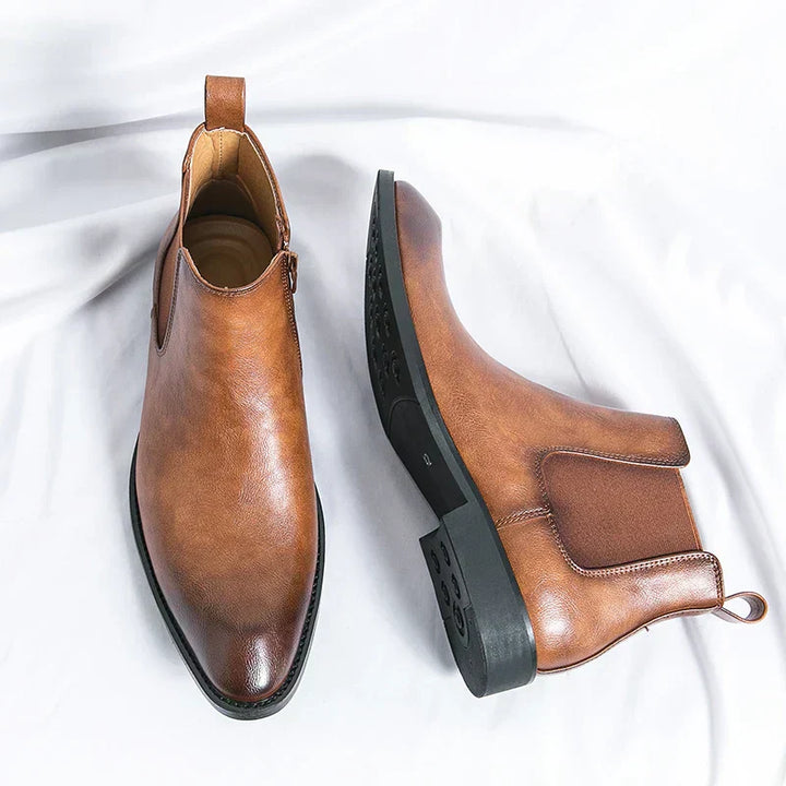 Levoire | Bottes En Cuir Avec Fermeture Éclair