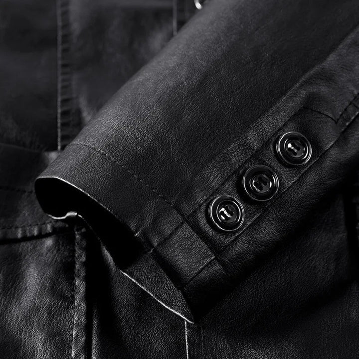 Levoire | Veste Mi-Longue Décontractée Pour Hommes Avec Col