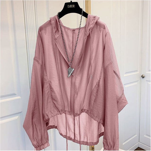 Levoire | Veste Légère Et Tendance Pour Le Printemps rose pâle