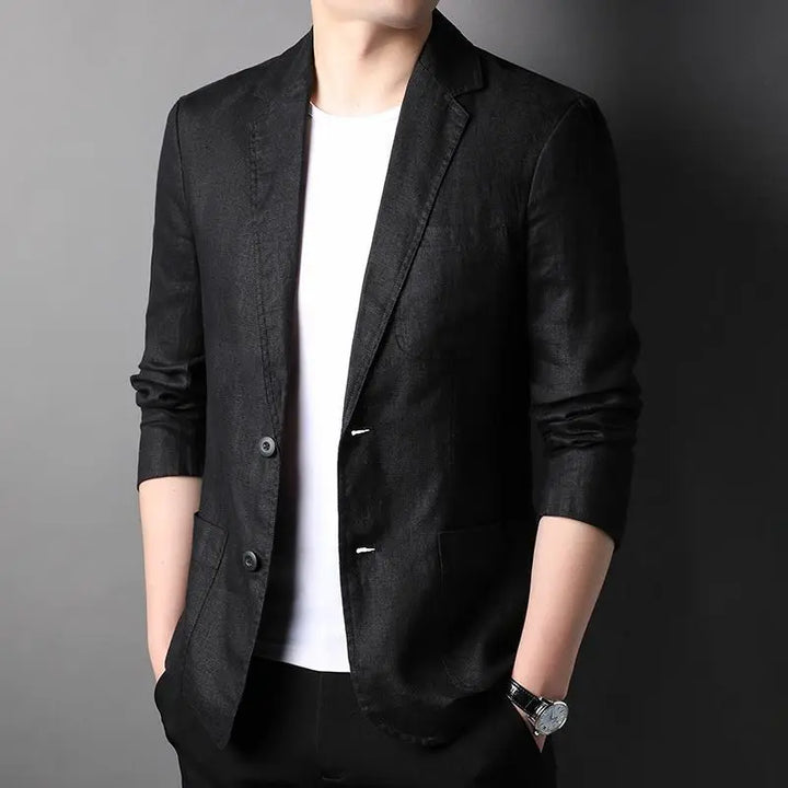 Levoire | Blazer Slim Fit Moderne Pour Hommes Pour Des Apparitions Élégantes Noir