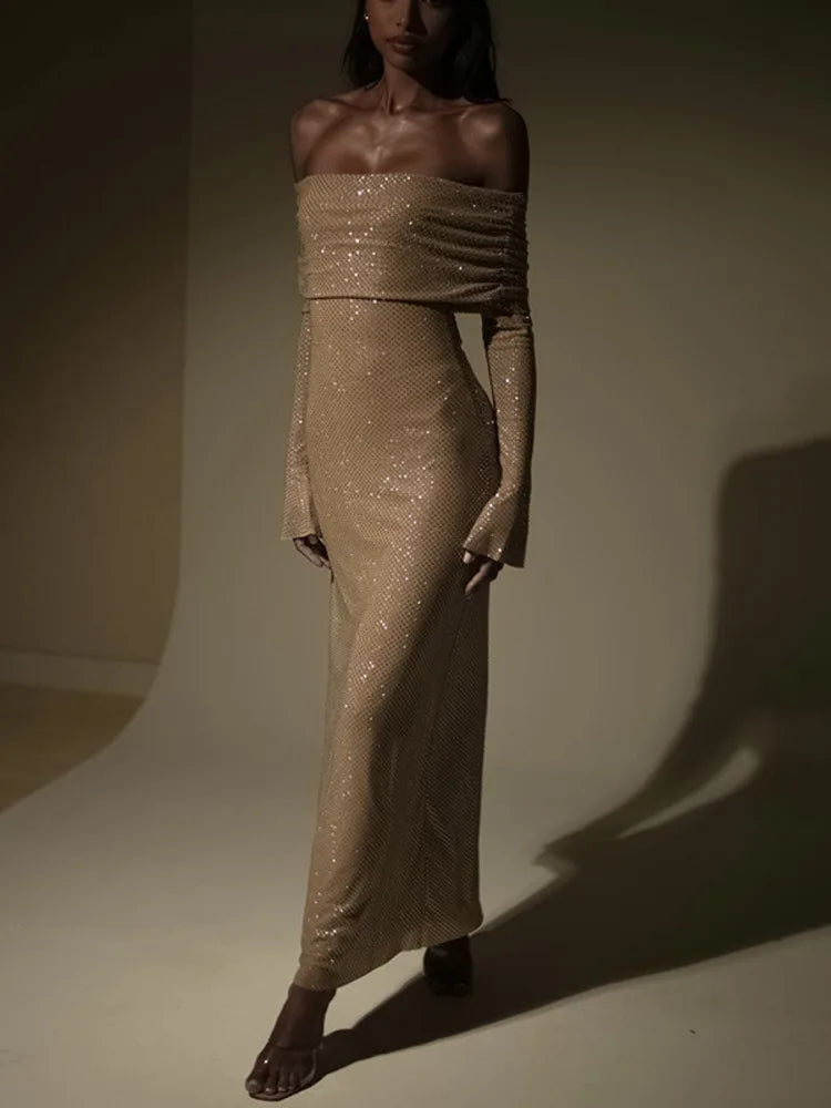 Levoire | Robe à paillettes élégante Twilight