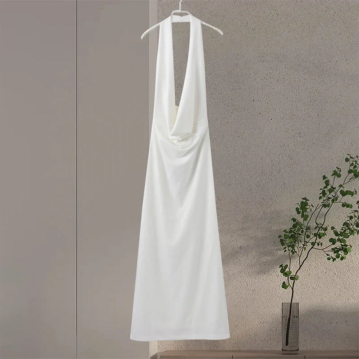 Levoire | Dos Nu En V Dos Maxi Robes Blanc