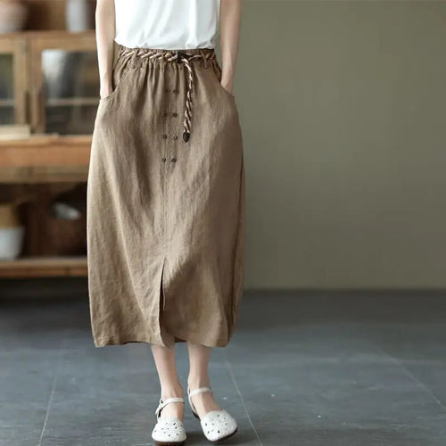 Levoire | Jupe Décontractée Taille Haute
