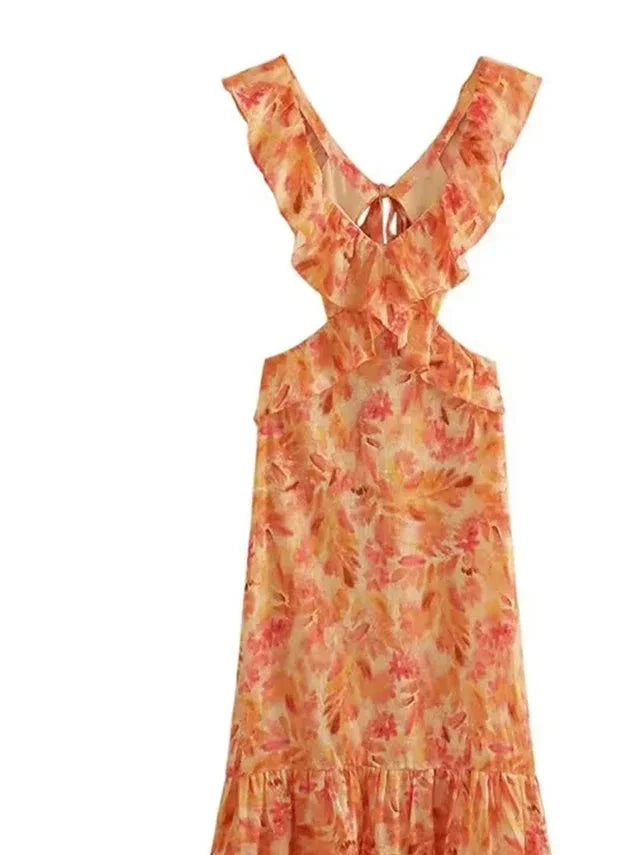 Levoire | Robe À Trous Sur Les Côtés Ajustée
