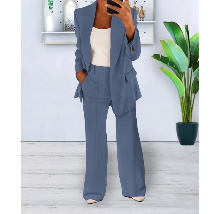 Levoire | Élégant ensemble de pantalon et de veste pour femmes