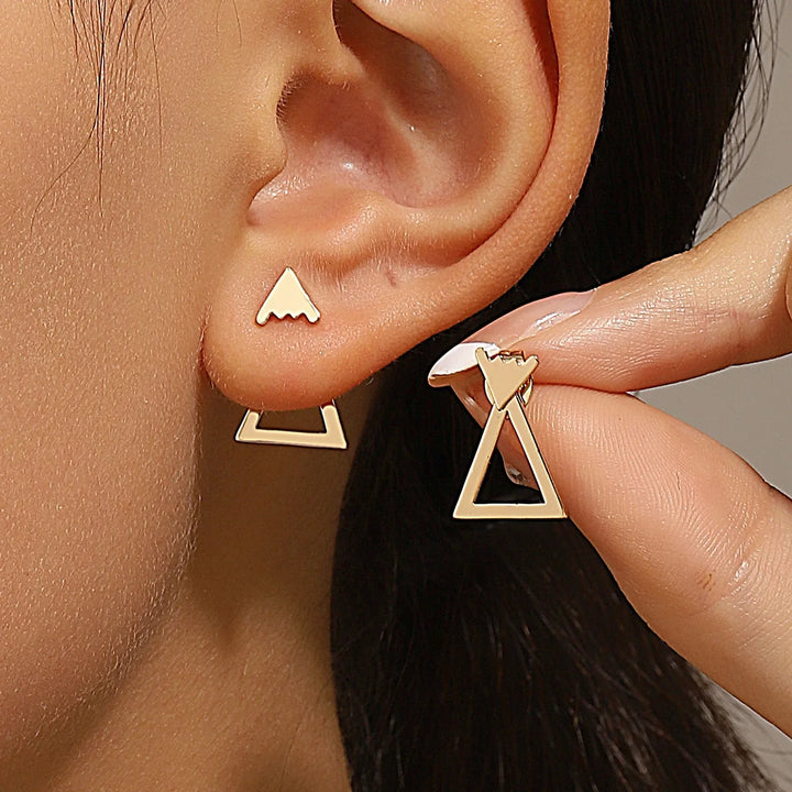Levoire | Boucles Géométriques Acier Inoxydable 2056