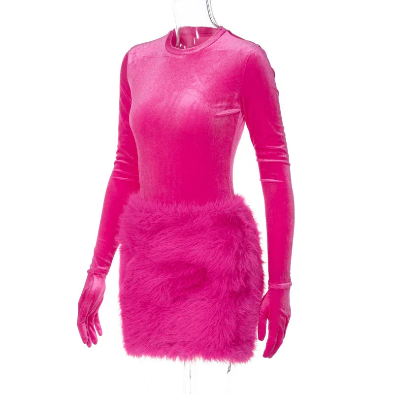 Levoire | Velours Manches Longues Gants Simples