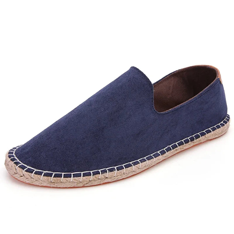 Levoire | Mocassins En Toile Légers Unisexes Bleu