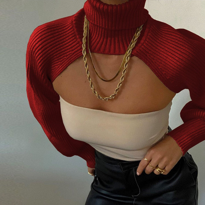 Levoire | Col Design Unique Pour Accessoriser Votre Tenue Rouge
