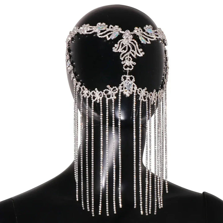 Levoire | Masque À Franges En Strass