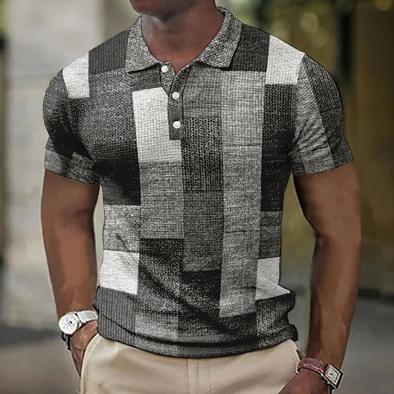 Levoire | Polo Multicolore Élégante Et Polyvalente Gris