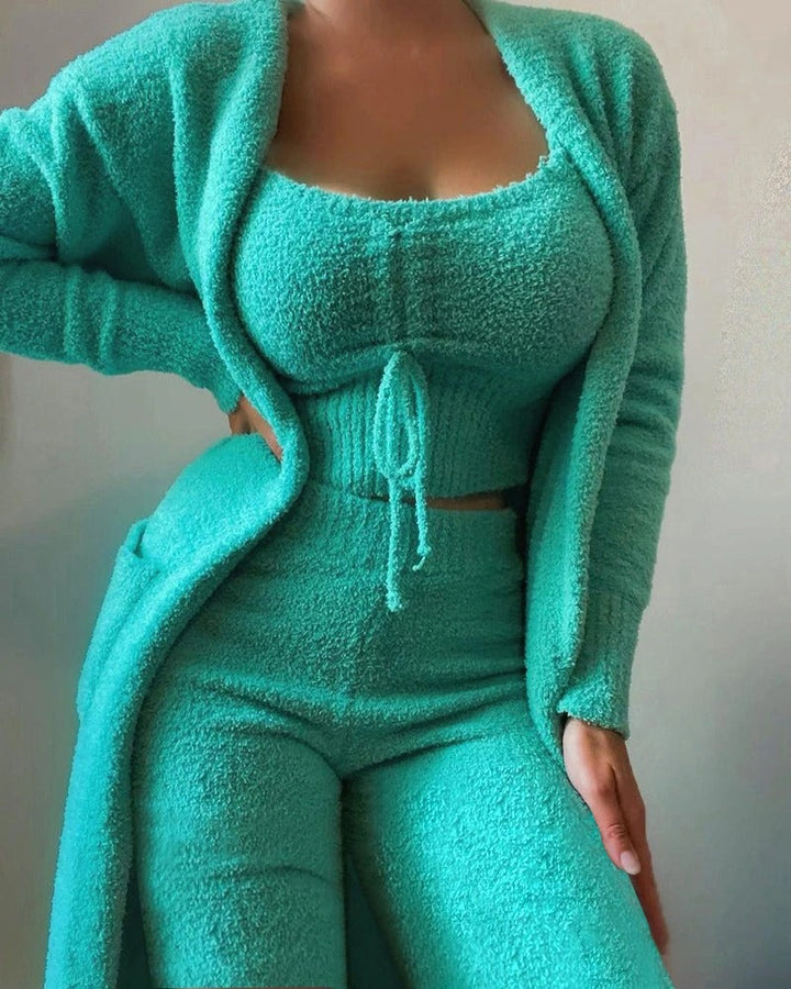 Levoire | Fleece Ensemble Heim Vert