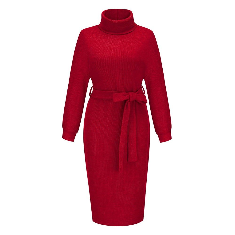 Levoire | Pull Tricoté Avec Col Pour Femmes Rouge