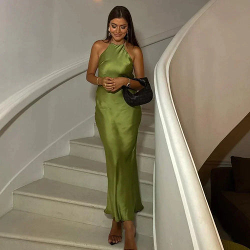 Levoire | Robe En Soie Sans Bretelles