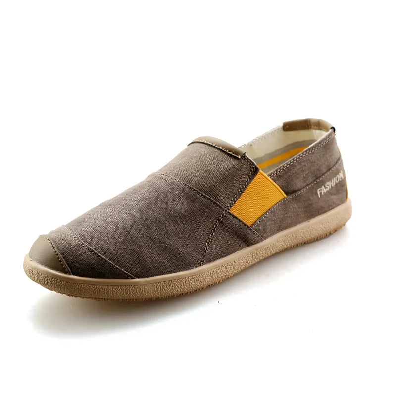 Levoire | Chaussures Respirantes En Tissu Pour Hommes Braun